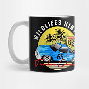 Adventure racing car Mug